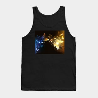 Contrasting Night Butterflies Tank Top